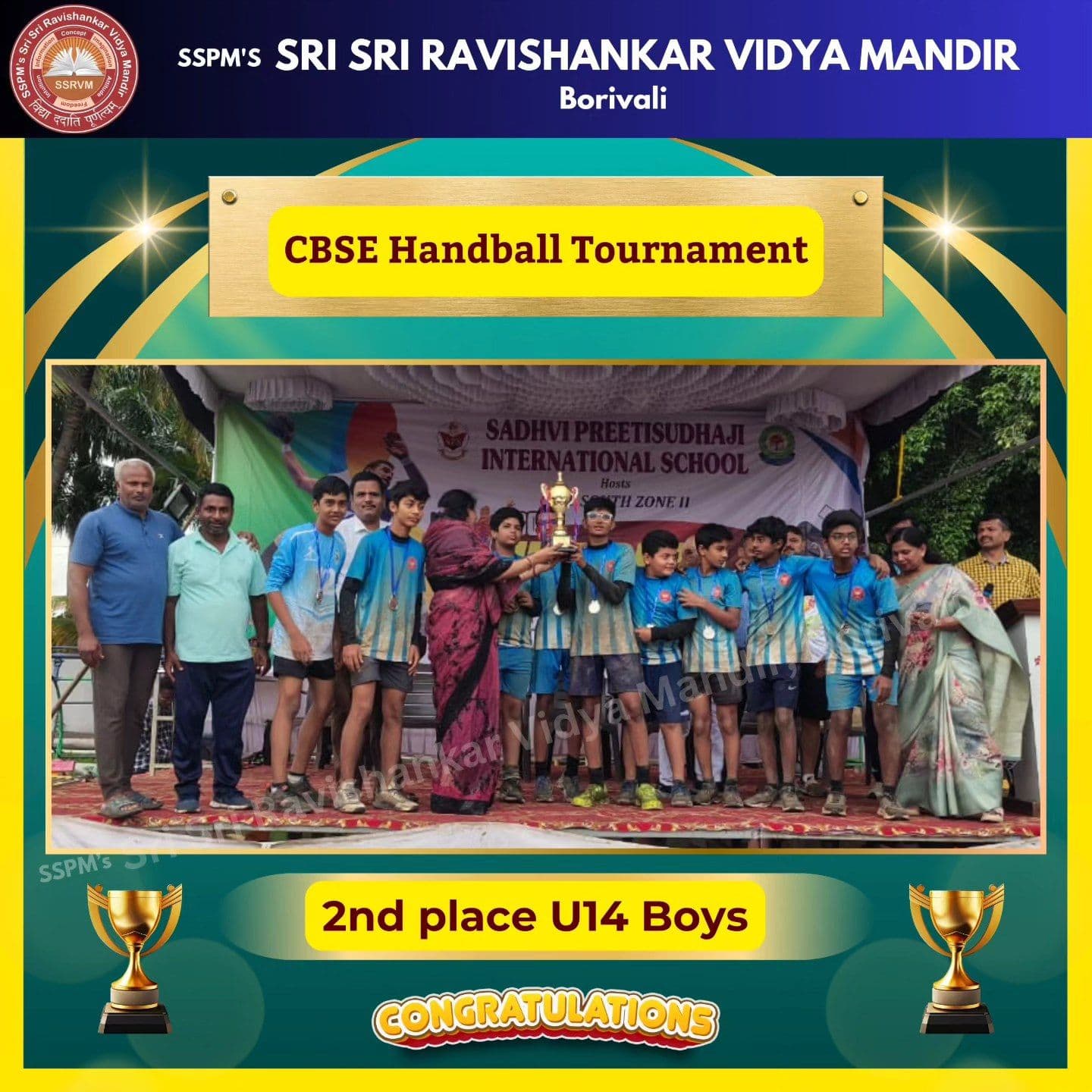 CBSE South Zone 2 Handball Tournament