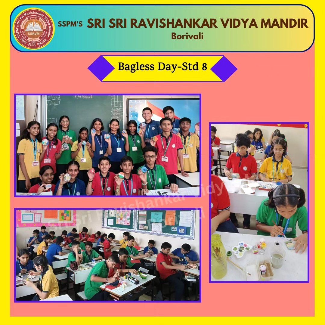 Bagless Day - Std 8