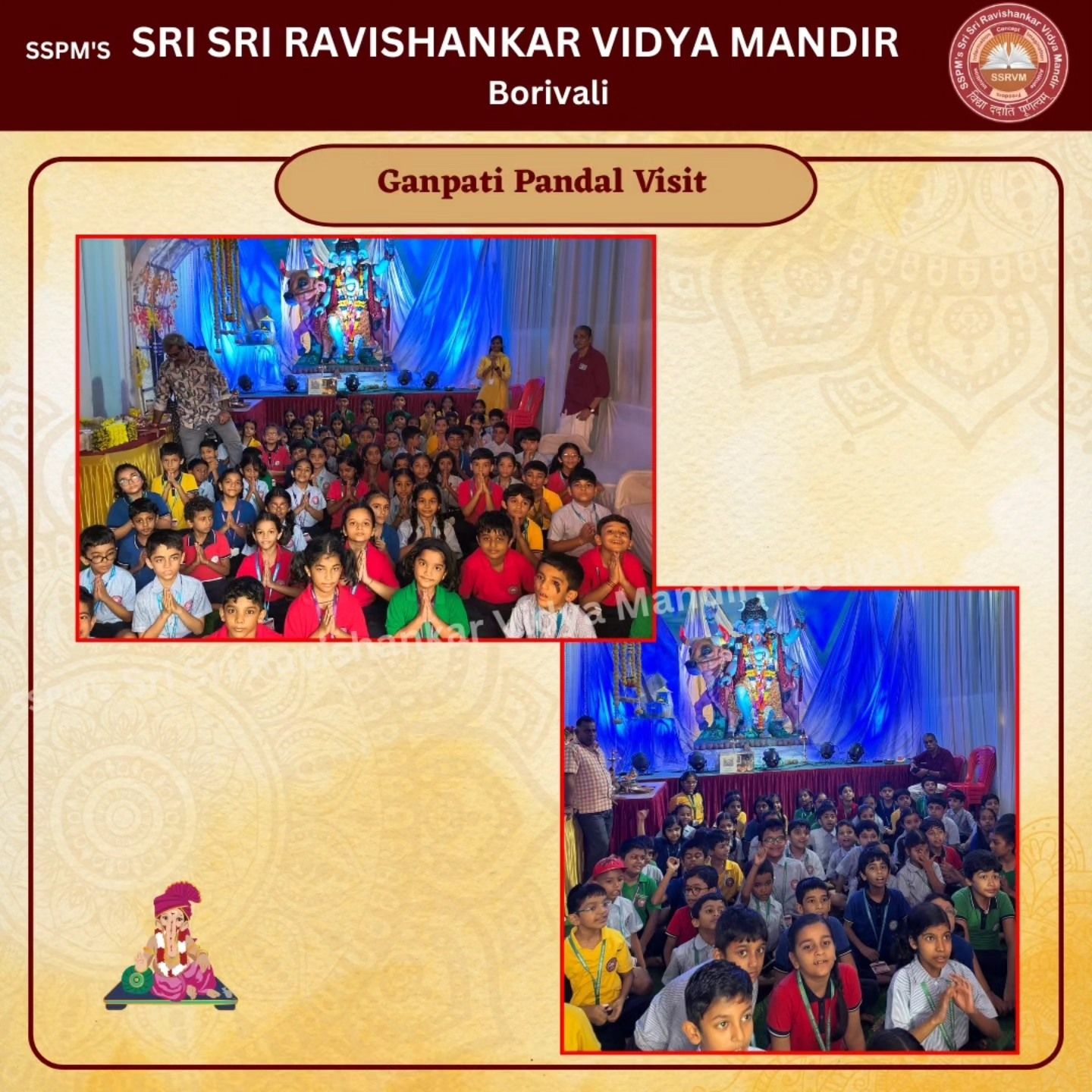Ganapati Pandal Visit-Primary_2025