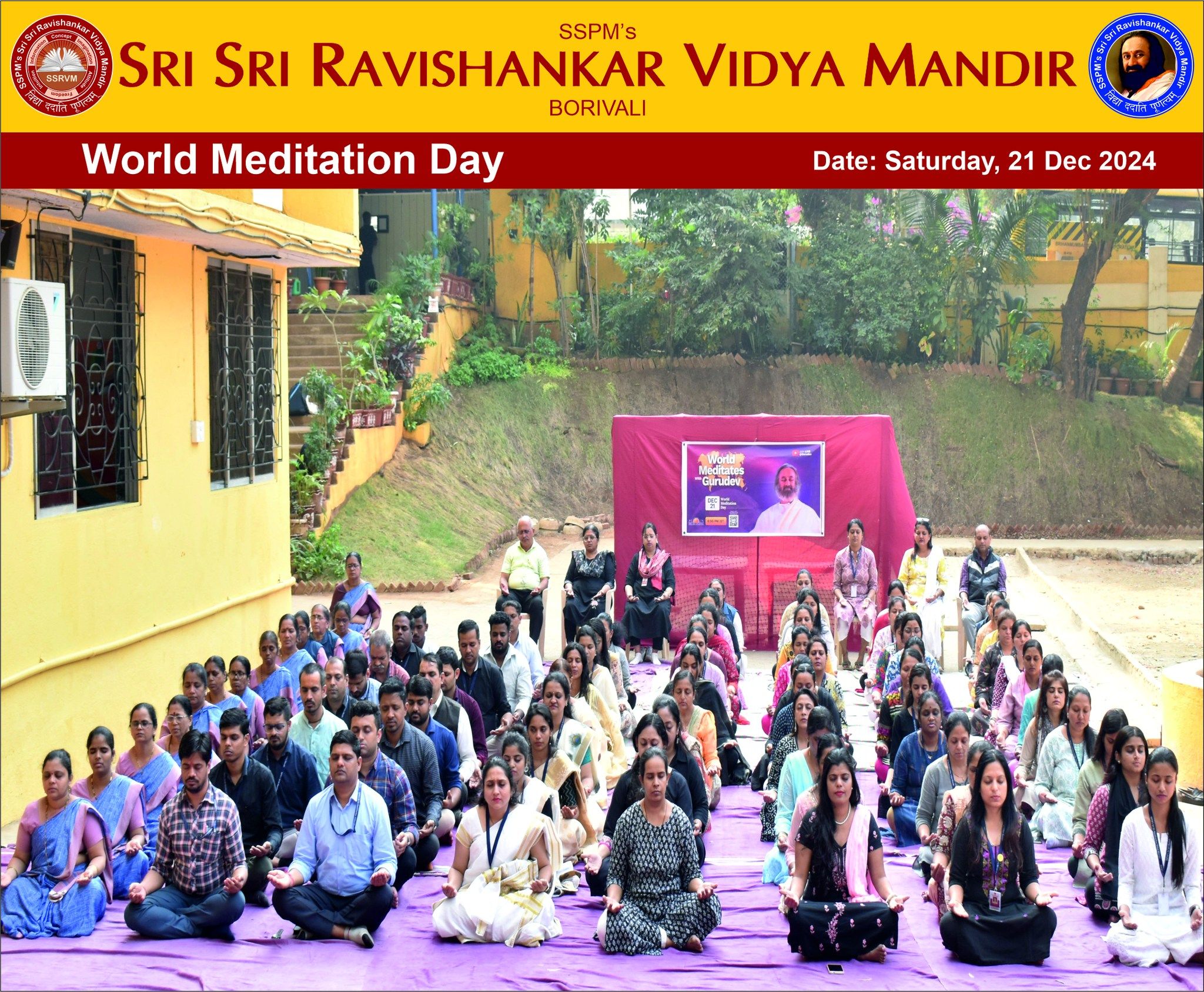 World Meditation Day - Staff