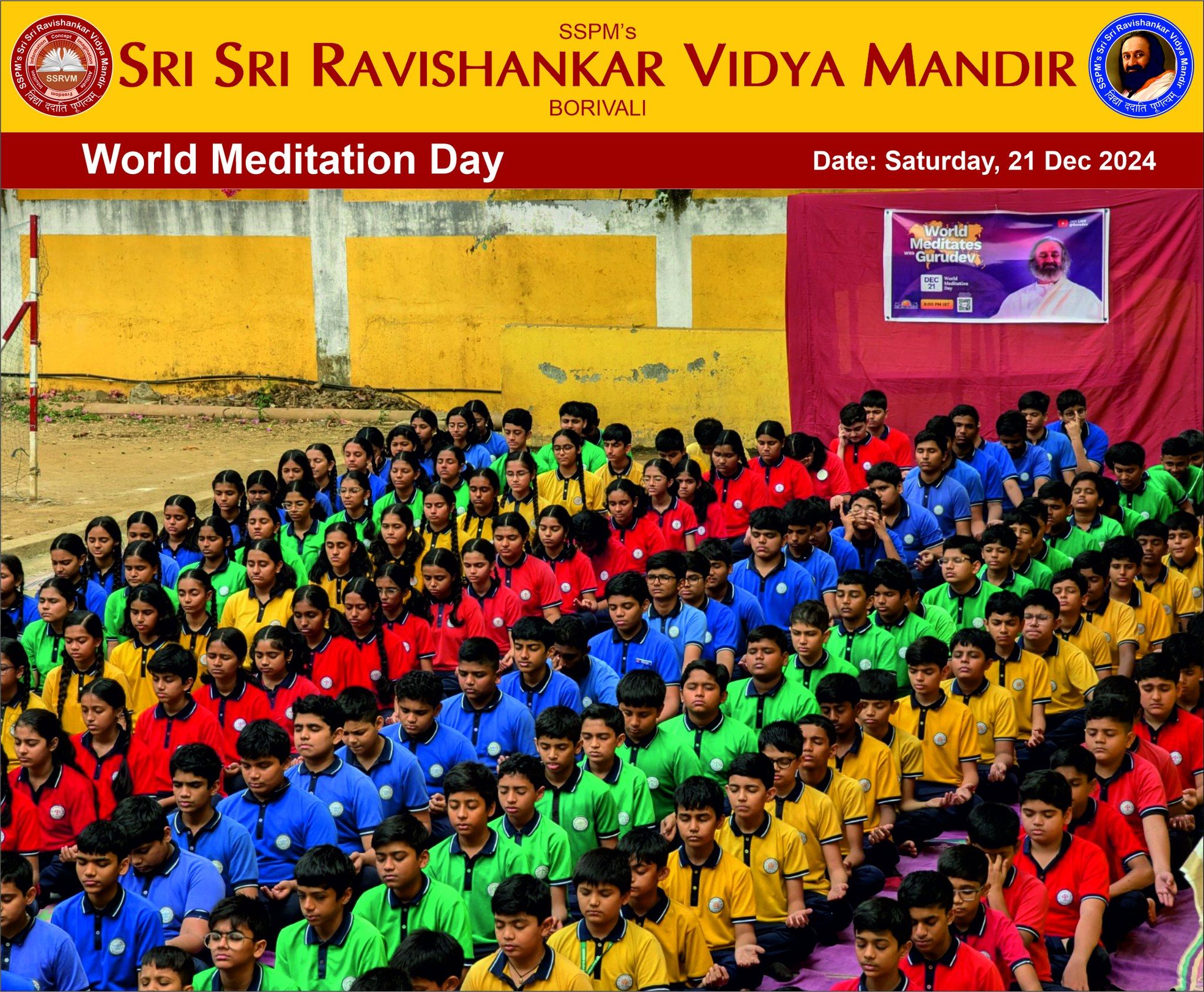 World Meditation Day - Students